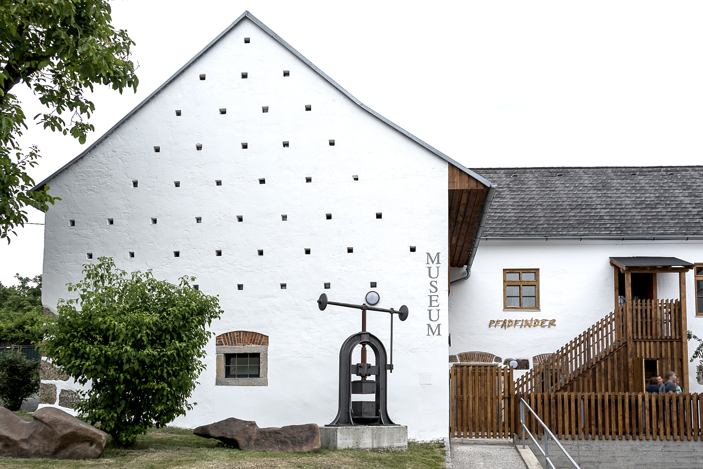 Foto der Fassade des Museums Pregarten.