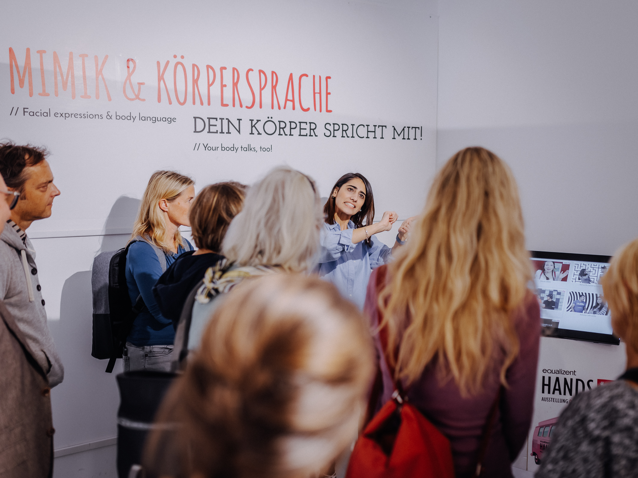 Hands Up Führung, Foto Christine Miess